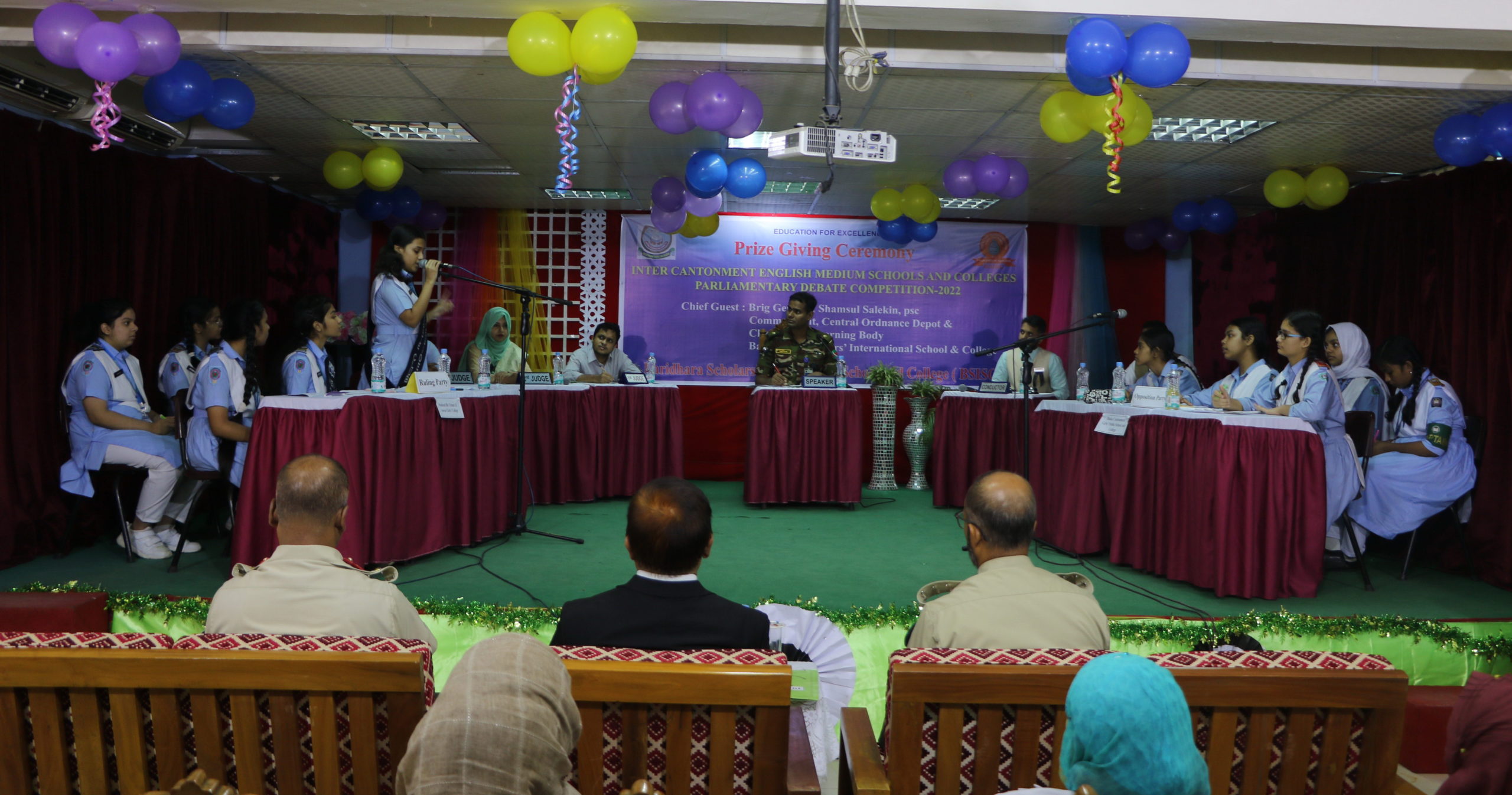 Inter Cantonment English Medium Schools and Colleges Parliamentary Debate Competition-2022
